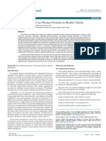 Effect of Natural Spices On Plasma Proteins in Broiler Chicks