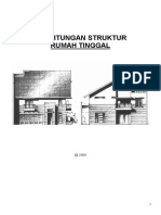 Perhitungan Struktur Rumah Tinggal