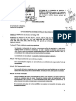 Texto que modifica diversos articulos del Código Civil