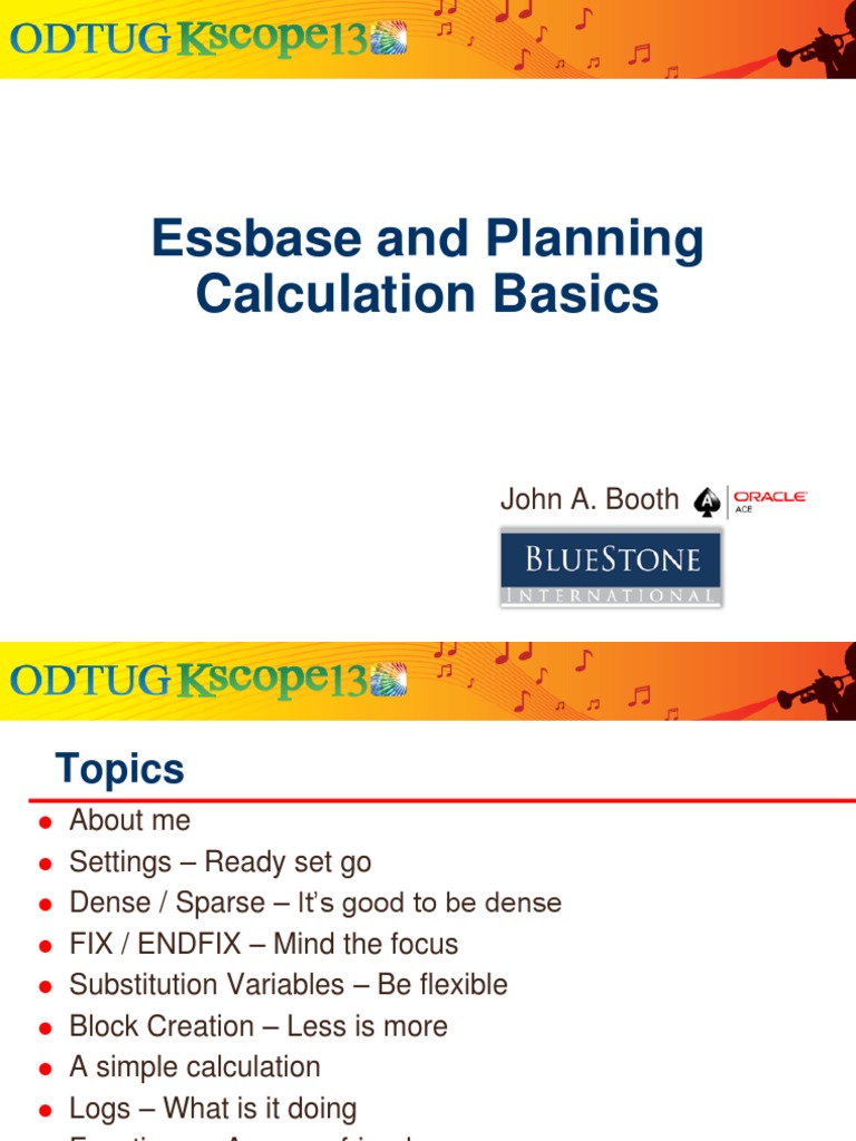 Essbase and Planning | PDF | Cache (Computing) | Scripting Language