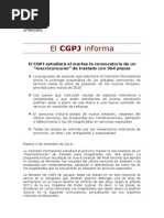 Convocatoria de macroconcurso de plazas de jueces y renovación de Pablo Ruz por el CGPJ (PDF)