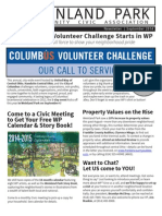 Weinland Park: 3rd Columbus Volunteer Challenge Starts in WP