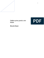 O editorial fundador de Orpheu e as intenções originais da revista