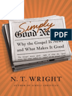 Simply Good News by N. T. Wright (Book Excerpt)