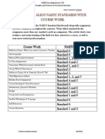 Naeyc Standards Aligned With Cousre Work 1