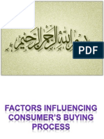 Social Factors Influencing Buying Behavior