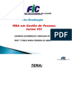 Cenários Econômicos e Mercado de Trabalho