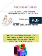 Transferencia de Obras