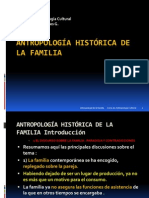 Antropología Histórica de La Familia