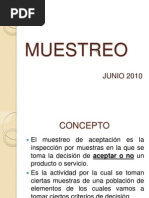MUESTREO