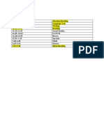 Literacy Block Schedule