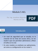 Modulo 5 ACL