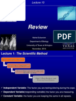 Review: Mehdi Eslamieh Department of Biology University of Texas at Arlington November, 2014