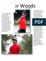 Tiger Woods: Beam Configurations