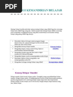 Download STRATEGI KEMANDIRIAN BELAJAR by ARY SN24930333 doc pdf
