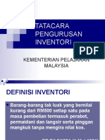 Tatacara Pengurusan Inventori