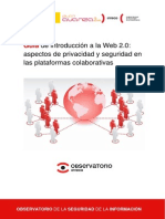 Guia de Introduccion a La Web 20 Aspectos de Privacidad y Seguridad en Las Plataformas Colaborativas
