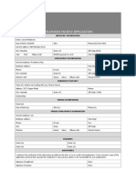 Membership Application Form