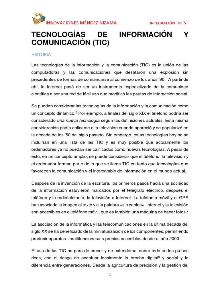 Clase 01 PDF | PDF | Tecnología de información y comunicaciones | Internet