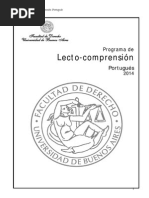  Cuadernillo Lecto Portugues uba derecho