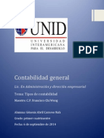 Tipos de Contabilidad