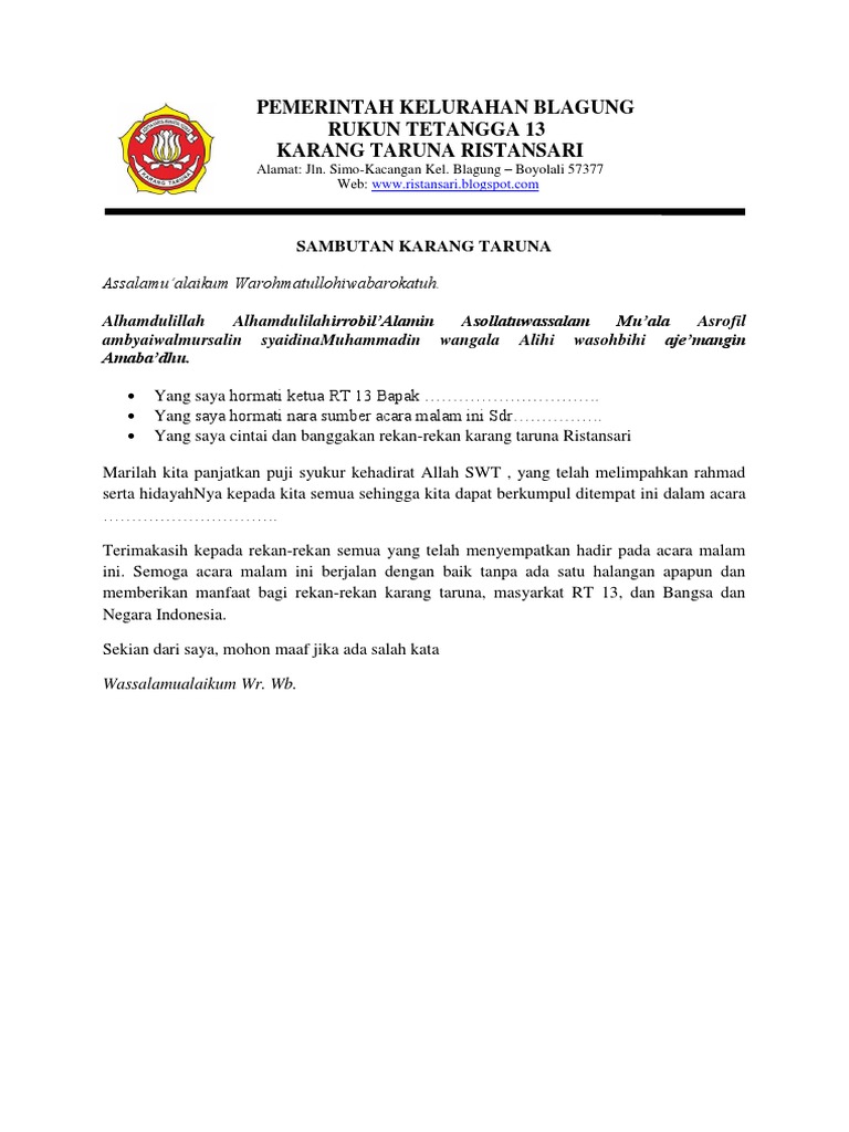 9100 Contoh Undangan Malam Puncak 17 Agustusan HD Terbaru