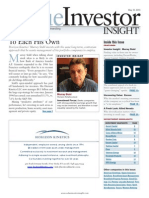 Value Investor Insight - May 31, 2013