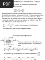 Numerical Unsteady HT