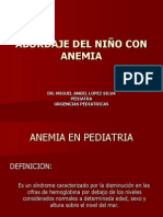 Niño Con Anemia