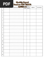 Nº Date (Unit/Lesson, and Page) #Of Absent Ss. Signature Date of Check Total Female