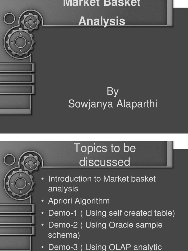 Market Basket Analysis | PDF | Computers