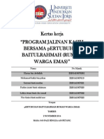 Kertas Kerja Program Jalinan Kasih