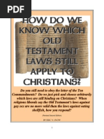 Download How Do We Know Which Old Testament Laws Still Apply to Christians by MustardSeedNews SN24933279 doc pdf