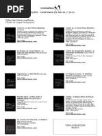 Edições Cena Lusófona - Natal 2014