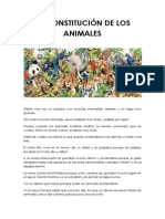 La Constitución de Los Animales