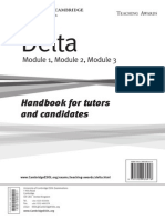 Delta Module Handbook PDF