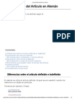 02 - La Declinación Del Artículo en Alemán PDF