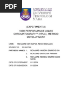 Download HIGH PERFORMANCE LIQUID CHROMATOGRAPHY HPLC METHOD DEVELOPMENT by Amirul Azhar SN249342185 doc pdf