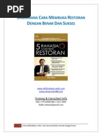 Testimoni Contoh Franchise Restoran Bisnis