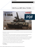 Review - 1 - 35 T-90A Russian MBT (Meng TS-006) - Military Scale Modelling!