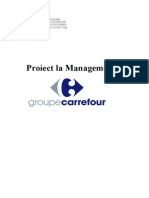 Proiect La Management - Group Carrefour