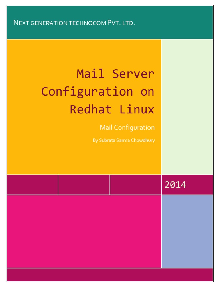 Mail Server Configuration in Redhat Server Using Mail Transfer Agent ...
