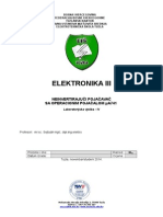 Vjezba IV - Neinvertirajuci Pojacavac Sa ΜA741