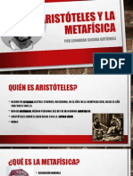 Aristóteles y La Metafísica