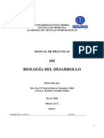 Manual de Practicas Embriología Humana