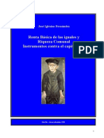 Iglesias Fernandez, Jose - Renta Basica de Las Iguales y Riqueza Comunal, Instrumentos Contra El Capitalismo