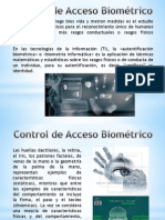 Control de Acceso Biometrico