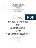 Basic Course of Radionics Dowsing Divining Radiesthesia