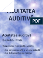 Acuitatea Auditiva 