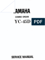 Yamaha YC-45D Service Manual